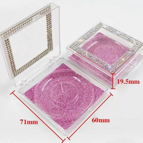 11pcs False Lash Pink Plastic Packaging Boxes - Picture 7 of 7
